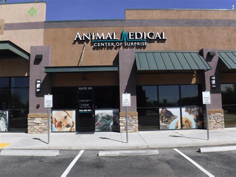 Animal medical center of surprise - Abrazo Surprise Hospital. (623) 244-2400. 16815 W. Bell Rd., Surprise, AZ 85374. Learn About Hospital Safety. Find A Doctor Near You. Meet Our Heroes. 
